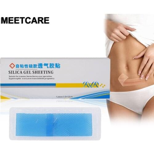 Medical Scar Away Patch Silicone Gel Sheet Wound Marks Removal Cesarean Section Hypertrophic Keloid Skin Scars Therapy Treatment