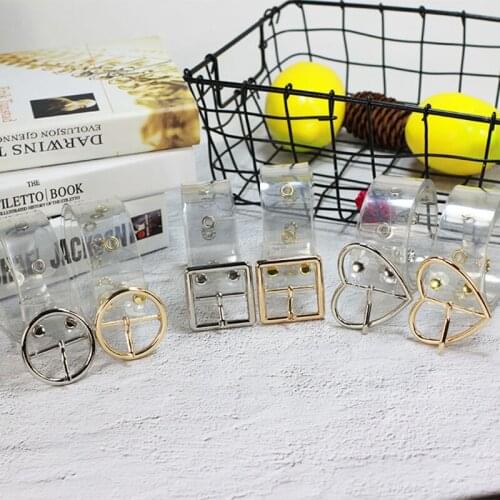 Fashion Creative Ring Belt All-Match Buckle Transparent Width Belt Decoration Waist Men And Women Fashion Tide