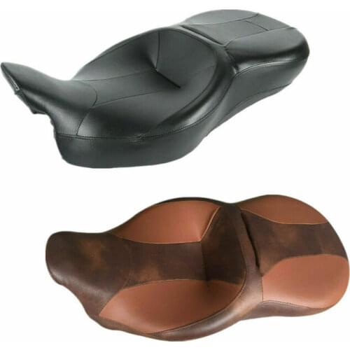 Motorcycle Rider Passenger Seat For Harley Touring Road King Electra Glide Street Glide Tri Glide CVO Limited 2014-2020