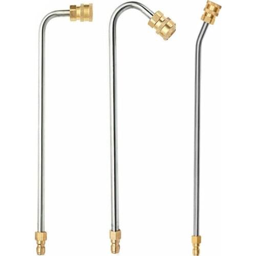 High Pressure Washer Gutter Rod Cleaner Attachment for Lance Wand 1/4 Inch Quick Connect 2019ing