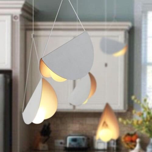 Nordic Modern Pendant Lamp Designer Creative Hanglamp Restaurant Bedroom Cafe Pendant Lamp Dining Room Iron Art Pendant Light