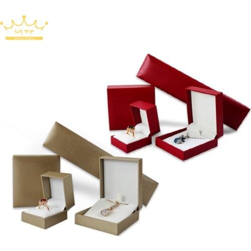 Wholesale 100pcs/lot Jewelry Organizer Box Ring Bracelet Necklace Storage Case Earring Gift Storage Organizer Set Box For Ring
