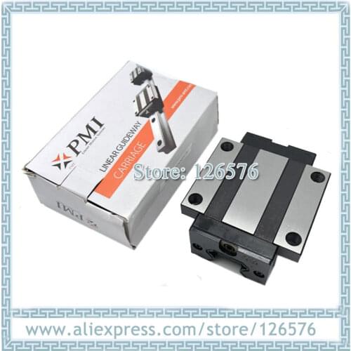 Original PMI Linear guide bearing MSA30E-N MSA30ESSFCN flange Slider block, Rail Carriage
