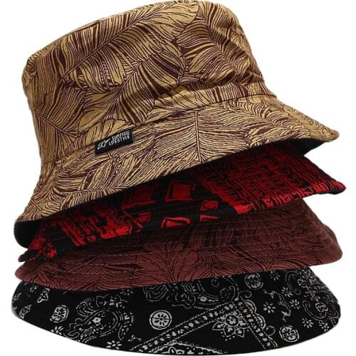 Fashion Harajuku Bucket Hat Women Graffiti Summer Casual Streetware Sun Bob Foldable Beach Fisherman Foldable Uv Line Cap