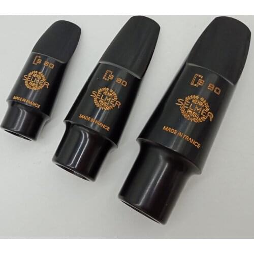 Professional Tenor Soprano Alto Saxophone Bakelite Mouthpiece S80 Sax Mouth Pieces Accessories Size 5 6 7 8 9