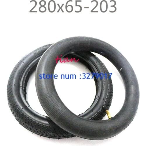 280 X 65-203 inch tires 280 X 65-203 Stroller/Push Chair/Jogger front and rear tyre inner tube