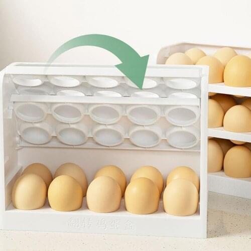 Widely Use High Quality Egg Organizer Food Container Storage Box Nice-looking Egg Organizer Eco-friendly for Indoor