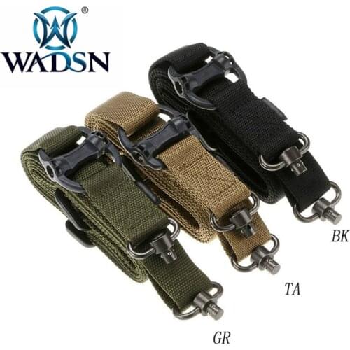 Tactical Multi-Mission QD 1or 2 Point Sling MS4 Nylon Adjustable Gun Rope Rifle Sling Hunting Accessories