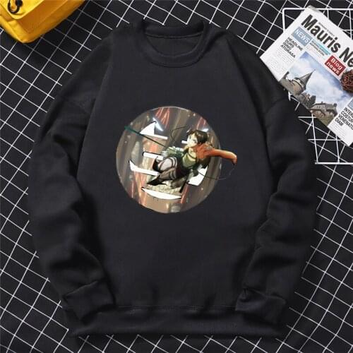 Attack on Titan Anime Hoodie Shingeki No Kyojin Eren Yeager Men Women Hoody Fashion Aesthetic Casual Spring Autumn Pullovers