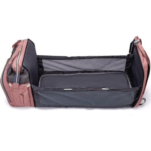 Outdoor Nursing Bags with Hooks Diaper Bag for Baby Care Kits Bed Backpack Multifunctional Maternity Nappy Stroller Bags