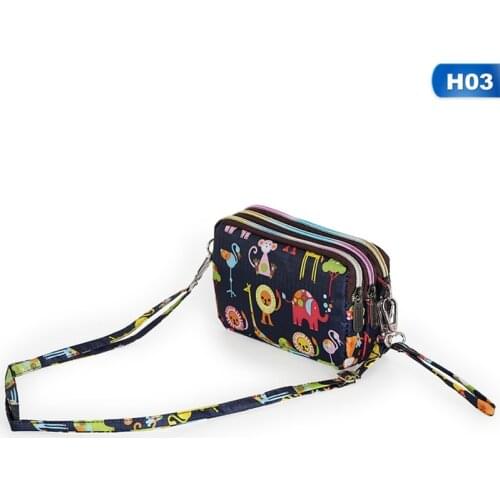 Card Holder Phone Bag Ladies Fashion Cute 3 Layer Purse Zipper Clutch Credit Wallet Women Wallet Bag