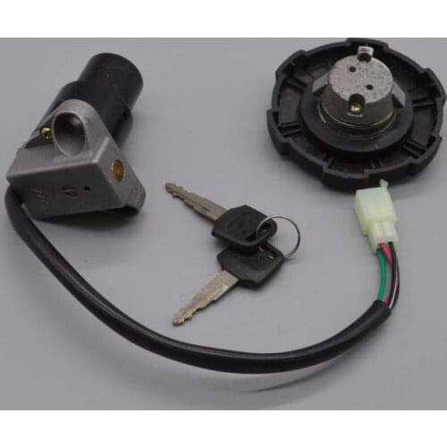 ZS200GY-2 key switch ignition lock fuel cap dirt bike 200cc lzx200gy-2 zongshen motorcycle accessories free shipping