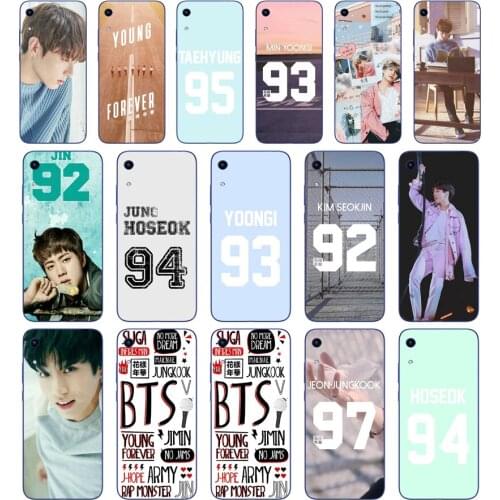 051FG TS jersey Jungkook jhope jimin T Soft Silicone Tpu Cover Case for Huawei Honor 8A 9A 8S 9S Pime 10i 20i Case
