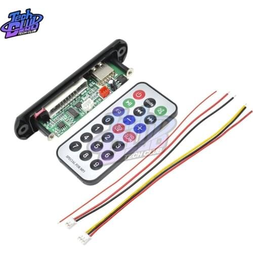MP3 Decoder 5.0 Audio Decoder Board Support AUX USB TF Card Remote Decoding Car Accessories