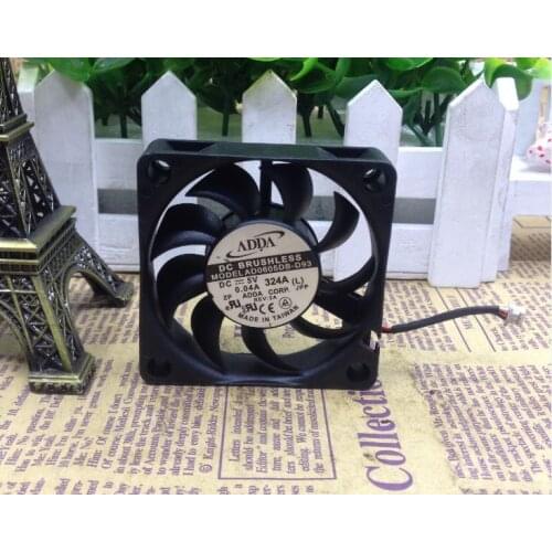 ADDA AD0605DB-D93 6CM 6015 60*60*15mm 0.04A DC 5V Dual ball axial cooling fan