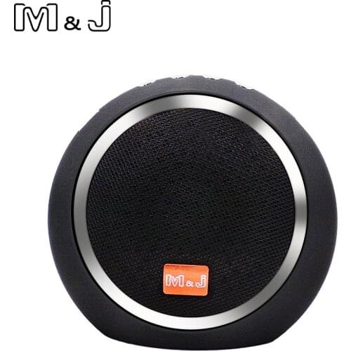 M&J MK101 Wireless Speaker Portable Bluetooth Speaker Outdoor Bass Stereo HIFI Laptop with Mic FM TF card AUX music loudspeaker