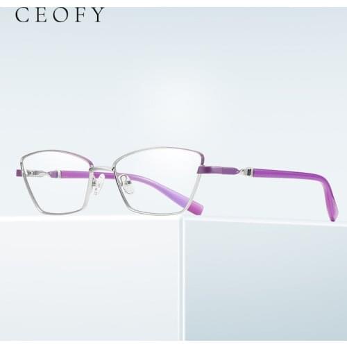 Ceofy Women's Glasses And Cases
