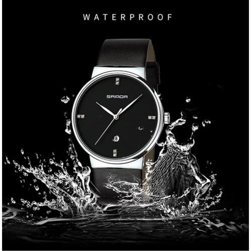 Mens Watches Fashion Leather Quartz Watch Men Casual Sports Male Erkek Kol Saati Wristwatch Montre Hombre Relogio Masculino