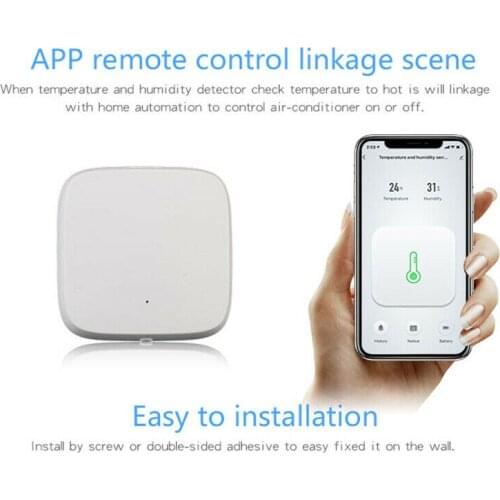 Ewelink Zigbee 3.0 APP Control Temperature And Humidity Sensor Smart Home System
