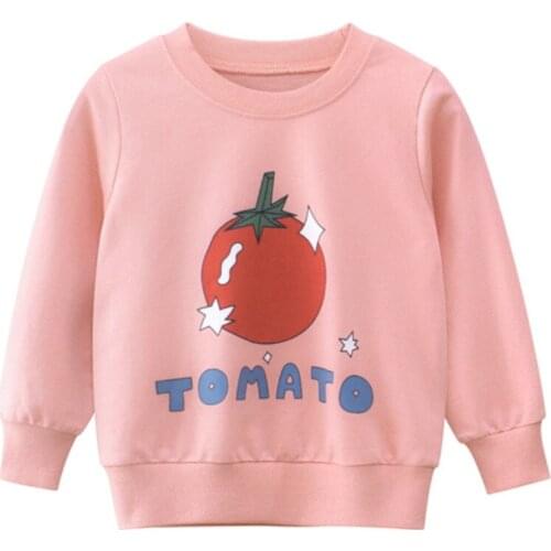 Children Sweatshirt Girls Casual Long Sleeve Comfortable Girls Cute Pullover Sweatshirt