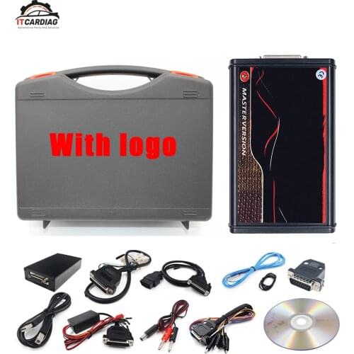 For Ktag V7.020 KESS V2.8 V2 V5.017 SW V2.25 v2.47 4 LED BDM Frame 22pcs Adapters K-TAG ECU Programmer with Toolbox