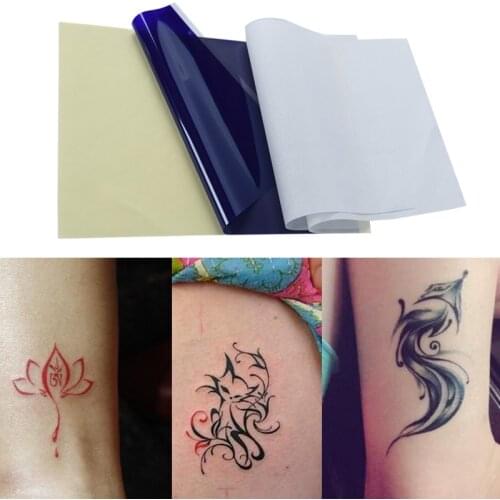 1/10/30/50/100Pcs Tattoo Machine Accessories Convenient Tattoo Stencil Copier Carbon Thermal Paper A4 Size Tattoo Transfer Paper