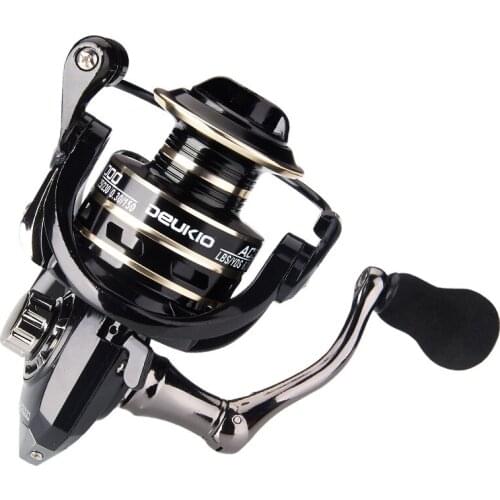 2000-7000 Spinning Wheel Fishing Reel with Full Metal Rocker Arm Max Drag 8 Kg Sea Pole Saltwater Reel Fishing Supplies