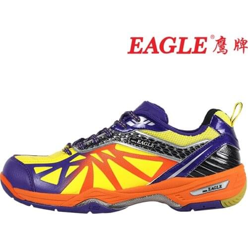 Mens Badminton Shoe Breathable Anti-Slippery Sneakers Shock Absorption Sports Athletic Shoes E3610 L2010SPB