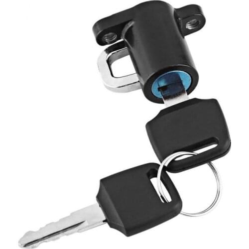 Durable 1 Set Helmet Lock Hanger Hook Universal Motorcycle Motorbike Bike Car-Styling And 2 Keys Set For Vespa Gts