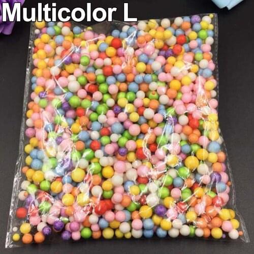 600/5000Pcs/Pack 2/3/4/8mm Assorted Multicolor Crafts DIY Filler Mini Loose Beads Decorative Balls Ornament Kids Handmade Maker
