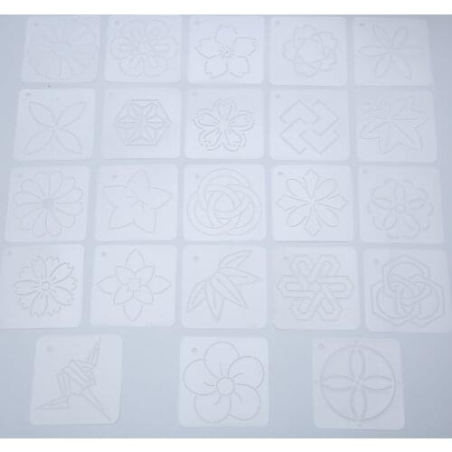 1 Pc Acrylic Quilting Template Patchwork Tool Sewing Embroidery Applique Model Various Patterns DIY Handmade Craft 23 Choices