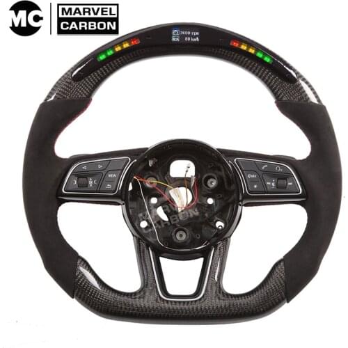 LED Performance Steering Wheel RS4 RS6 RS5 S4 S5 S6 Display Compatible for S1、S3、S4、S5、S6、S7、TTS、RS3、RS4、RS5、RS6、RS7、TTRS、RS