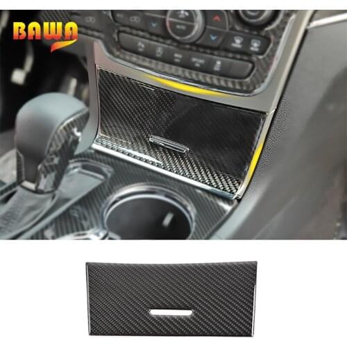 BAWA Interior Mouldings for Grand Cherokee Car Gear Shift Front Storage Box Panel Cover Stickers for Jeep Grand Cherokee 2014