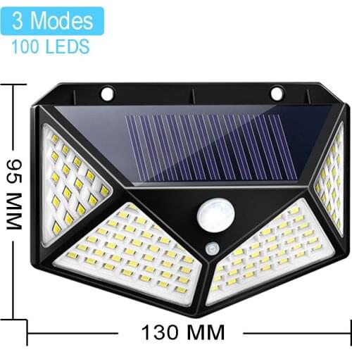 YEMEKE Solar LED Lights