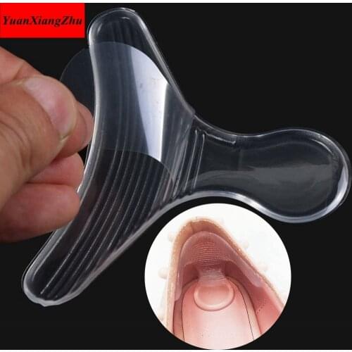 1 Pair Silicone Gel Heel Protector Soft Silicone Insert Heel Liner Grips High Heel Comfort Pads Feet Care Accessories