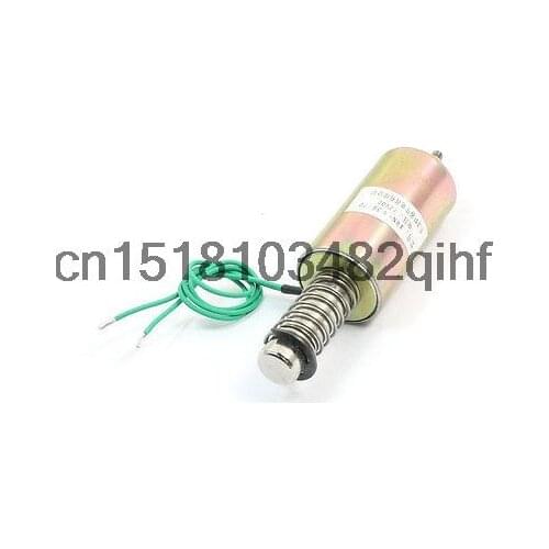 DC 12V Linear Motion Pull Type Solenoid Electromagnet 500g/16-20mm