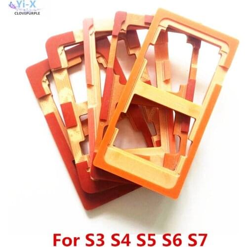 5pcs/lot Glue Mould LCD screen glass Mold Holder for Samsung galaxy S3 S4 S5 S6 S7 i9300 i9500 G900 G920 G930