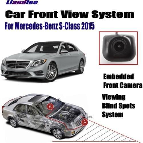 Car Front View Camera For Mercedes Benz S Class W221 2015 Car Front Camera Full HD CCD Cigarette Lighter Switch Car Accessories