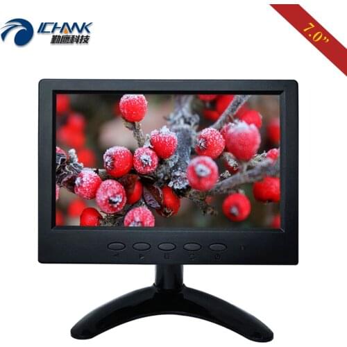B070JN-ABHUV/7" inch 1024x600 720p IPS Widescreen Built-in Speaker HDMI Monitor Portable Mini Raspberry Pi 34 PC Monitor Display