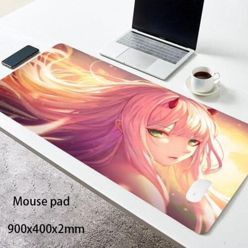 Gaming Large Mouse Pad with Stitched Edges- Extended XXL Mouse Mat with Nonslip Natural Rubber Base and Waterproof mouse pad mat