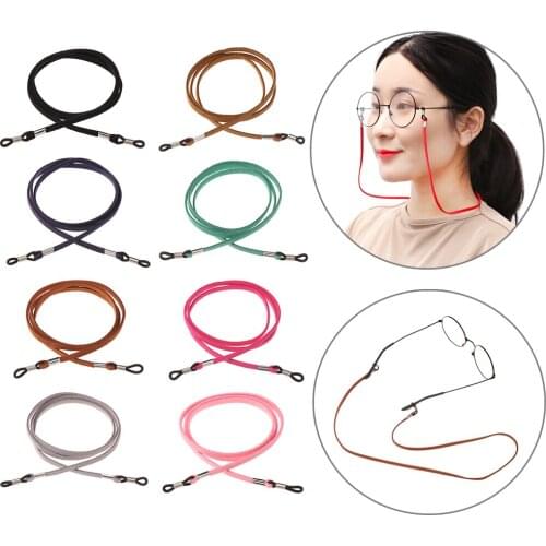Colorful Eyeglasses Chain Cord Elasticity Sunglasses Lanyard Strap Necklace Fashion Myopia/Reading Glasses Decoration Rope