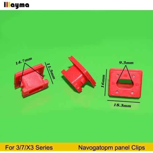For BMW 3 7 X3 Series E30 E36 E46 E90 E65 E83 Dashboard Dash Trim Clips Grommet Inserts Cover Holder Fixing Buckles Fixed Clamp