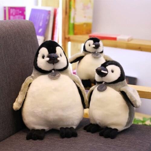 18/25/30cm Plush Simulation Penguin Toy Stuffed Animal Doll Baby Kids Christmas Gift Home Shop Decor Triver High Quality Toy