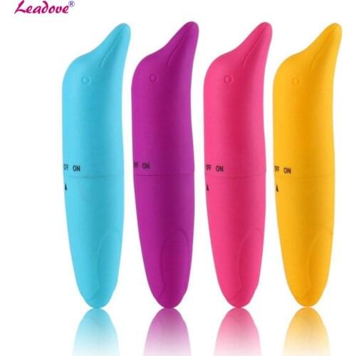 Mini G-Spot Sex Egg Small Vibrator Electric Vibrating Dolphin Jump Egg Waterproof Bullet Massager Sex Toys for Women