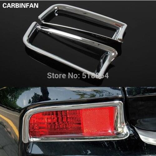 FIT FOR 2015 2016 HONDA CRV CR-V CHROME REAR REFLECTOR FOG LIGHT FOGLIGHT LAMP COVER TRIM MOLDING GARNISH ACCESSORIES 2PCS/SET
