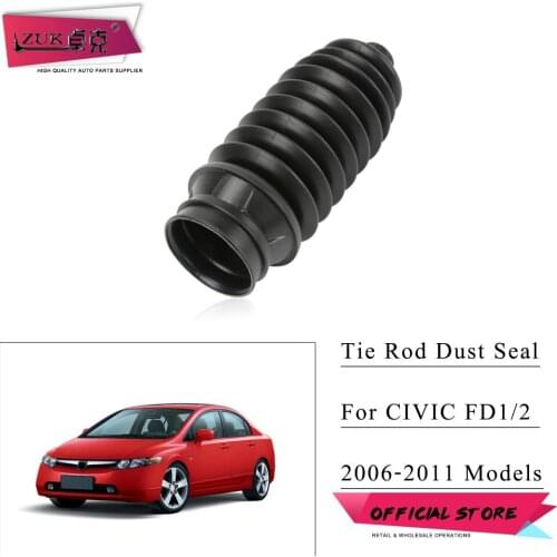 ZUK Tie Rod Dust Seal Cover For HONDA CIVIC 2006 2007 2008 2009 2010 2011 FA1 FD1 FD2 OEM# 53535-SNA-A01 53534-SNA-A01
