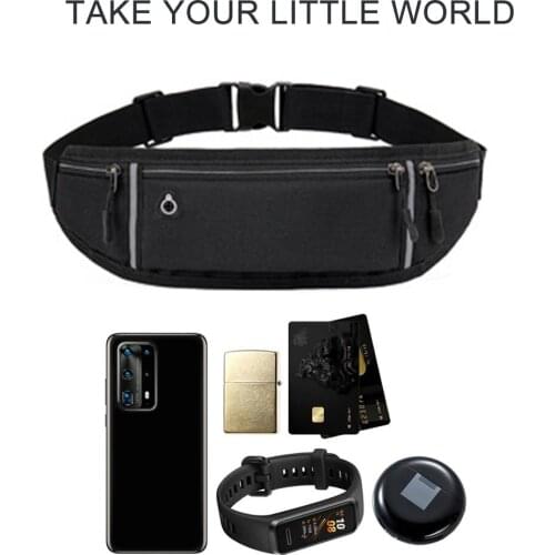 Waterproof Running Waist Bag Canvas Sports Jogging Portable Outdoor Phone Holder Belt Bag Women Men Fitness Sport Accessories