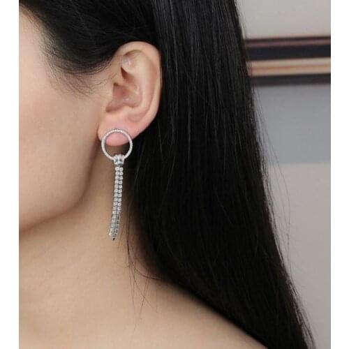 2020 New Fashion Earrings for Women European Design Drop Earrings Jewelry Gift for Friend Tassel Earrings Long Dangle Earrings