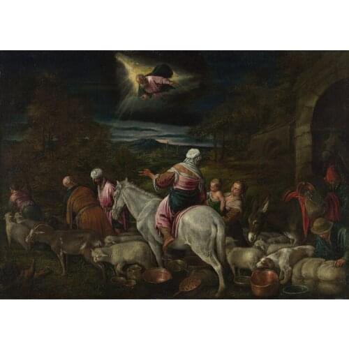 Free shipping classical religious figures gods landscape canvas prints oil painting on canvas home wall art decoration picture