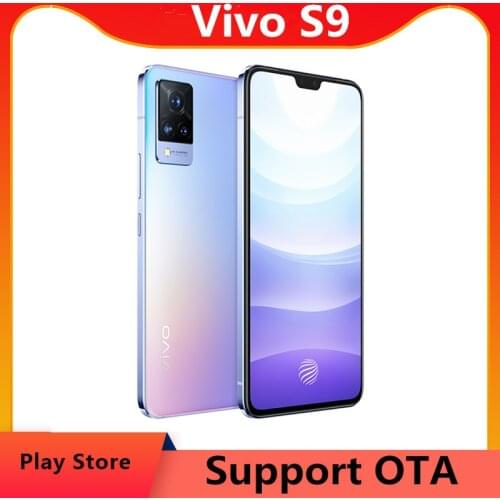 DHL Fast Delivery Vivo S9 5G Cell Phone 6.44" 90HZ 64.0MP 33W Super Charger Face ID Screen Fingerprint Dimensity 1100 OTA OTG